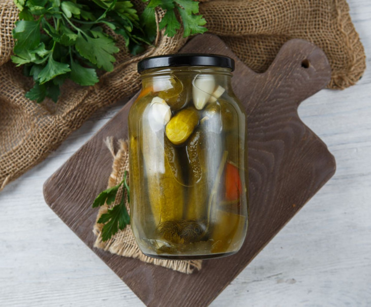 3731 Огурцы соленые с горчицей Зинаида и Сергей Белан Вкусляндия  - Вид №2