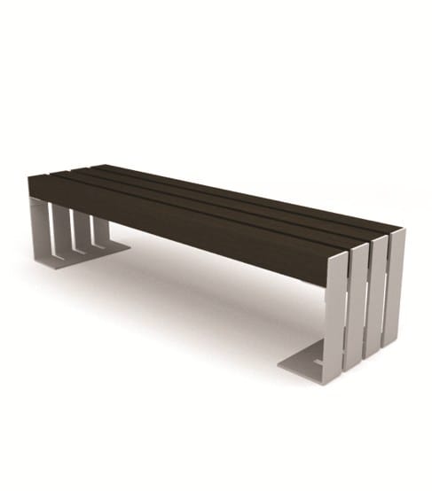 Стальная и деревянная скамья LAB23 ARCH-00015338 - Вид №9