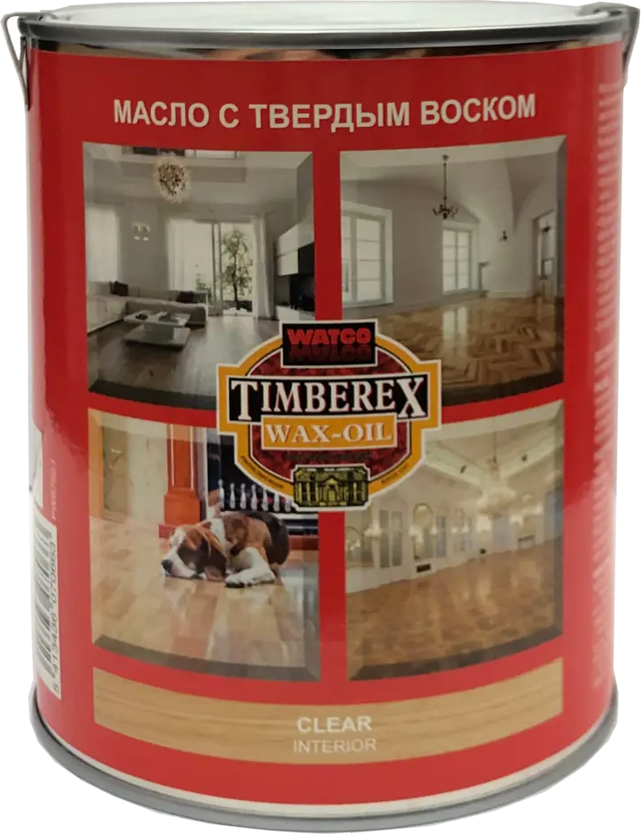 90223579 Масло с твердым воском Timberex Wax Oil цвет прозрачный 1 л STLM-0138223