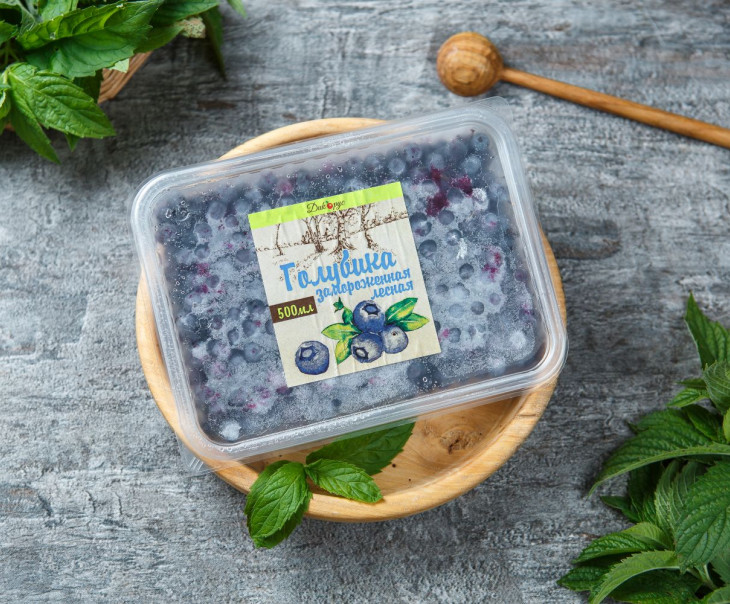 7130 Голубика замороженная Вкусляндия  - Вид №1