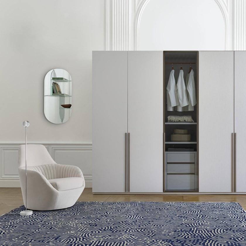 Ligne Roset Торшер светодиодный с мраморным основанием и стеклянным плафоном Calot 10073030-10073031 - Вид №1