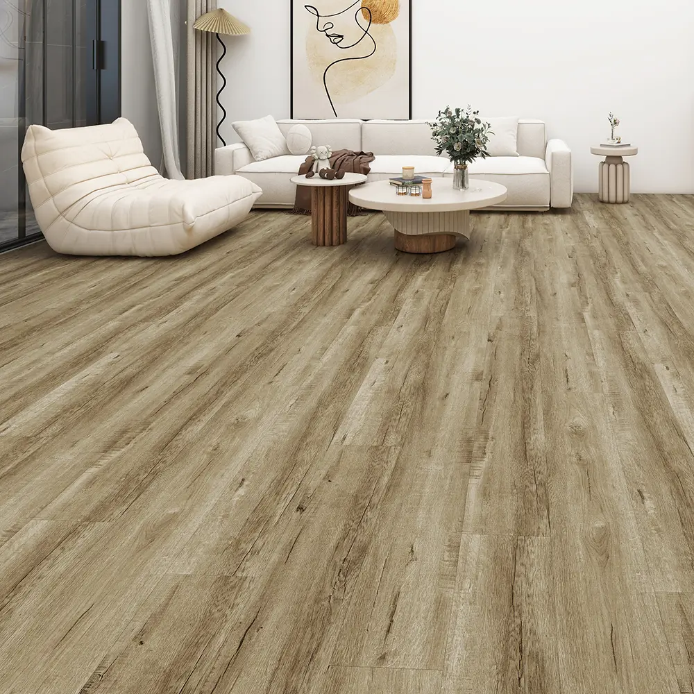 90564709 SPC плитка Lamiwood Quartzwood Дуб Кросби 43 класс толщина 5 мм 2.24 м², цена за упаковку STLM-0285354