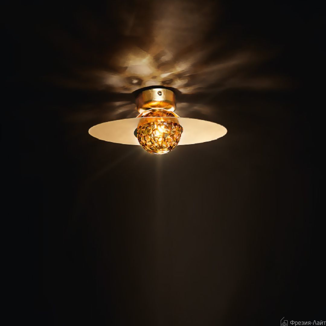 Florenz Lamp 2808.01FO f.oro/white светильник настенно-потолочный 94575