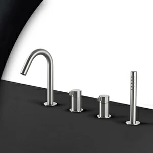 Смеситель для ванны сталь матовая TOOX Radomonte TXQ16S