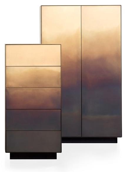 DE CASTELLI Комод из металла Marea sun-id-1349844 - Вид №2