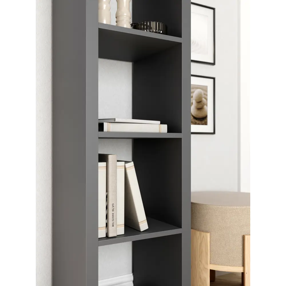 Стеллаж Konsensa Руан - 4-секционный органайзер для книг и декора 89410098 STLM-1572059 - Вид №4