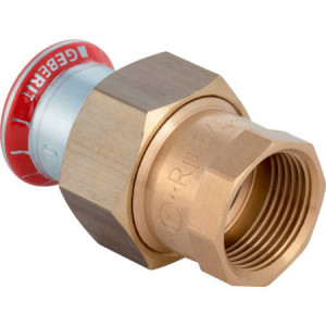 25307 Разъемное соединение Geberit Mapress из углеродистой стали, с внутренней резьбой Geberit