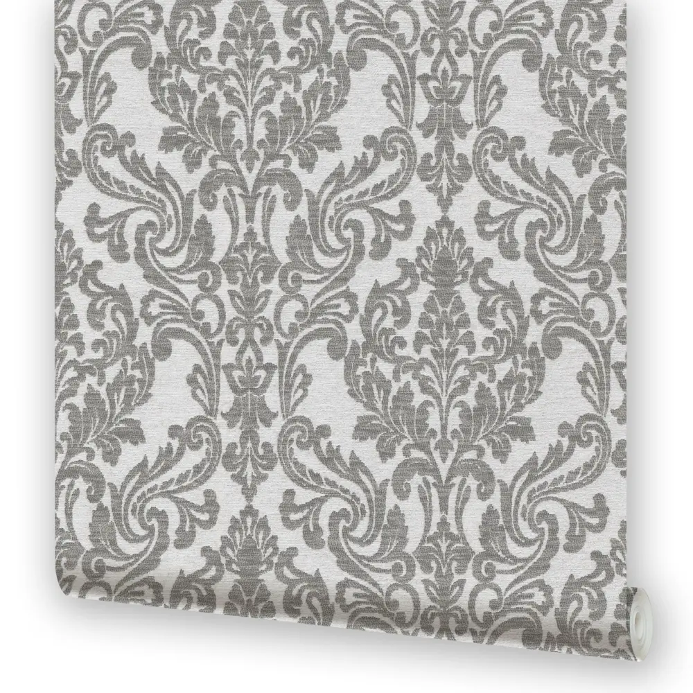 Обои бумажные Московская Обойная Фабрика Эрмитаж серые 0.53 м 237912-2 STLM-2130323