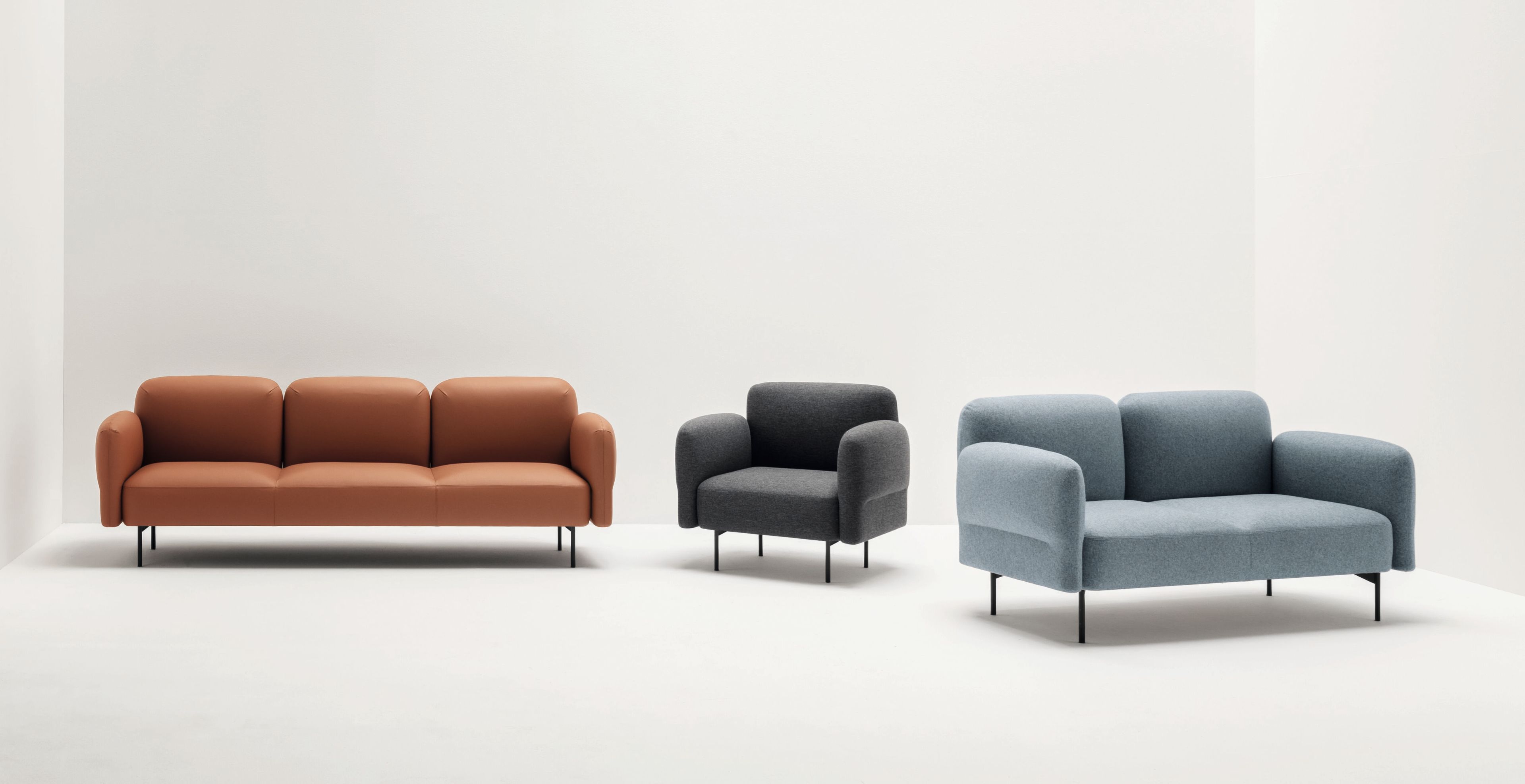 Тканевое кресло с подлокотниками Martex Bold ARCH-00094485 - Вид №1