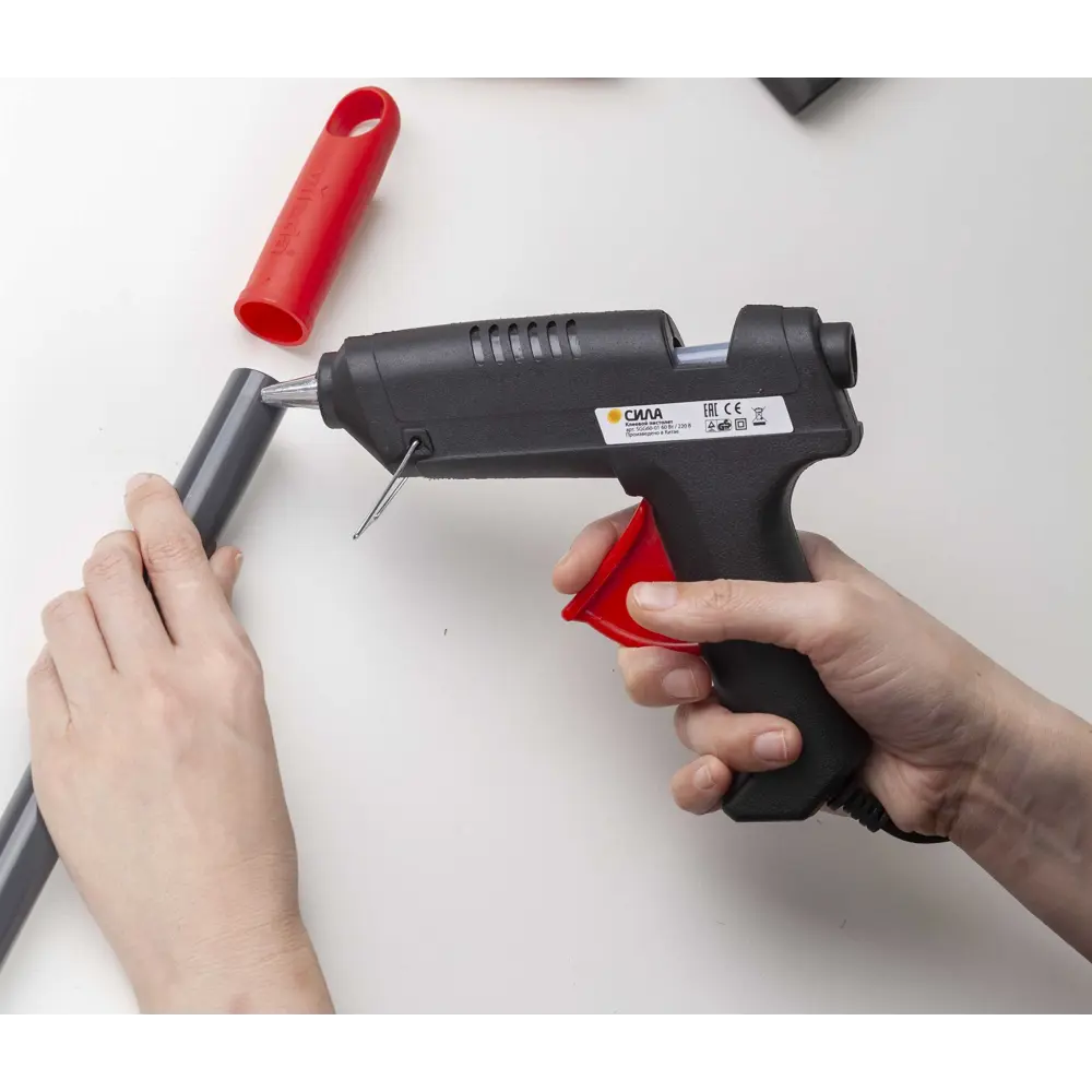 Пистолет клеевой Сила, 60 Вт, стержни 11х70 мм 2 шт STLM-2186985 - Вид №4