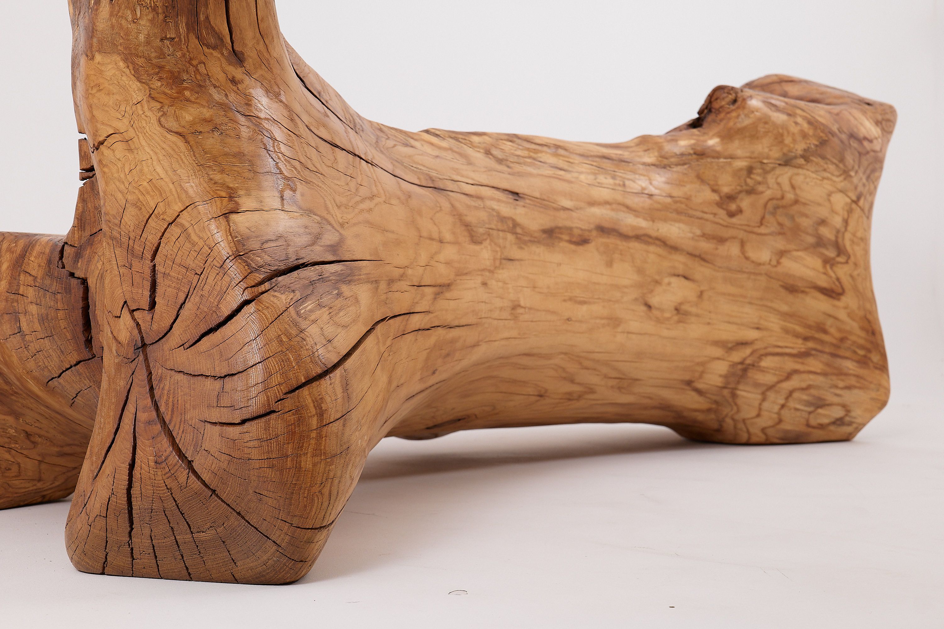 Дубовая скамья Logniture XXL SCULPTURAL BENCH ARCH-00035235 - Вид №8