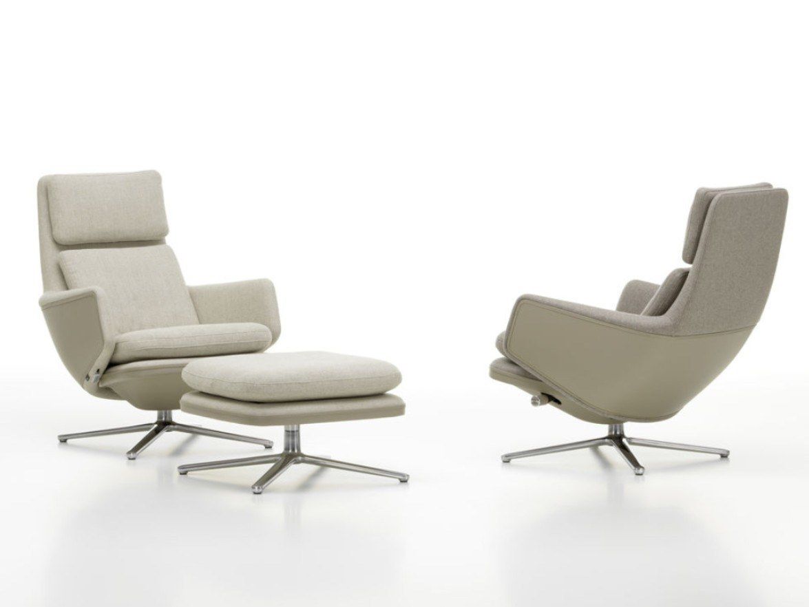 Ткань спиц кресло с подлокотниками VITRA Grand Relax ARCH-00109996 - Вид №9