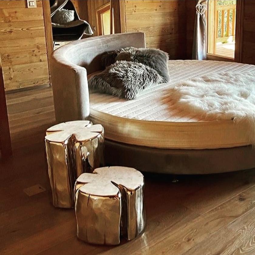 Fuoriluogo Низкий круглый журнальный столик из массива дерева sun-id-1400706 - Вид №7