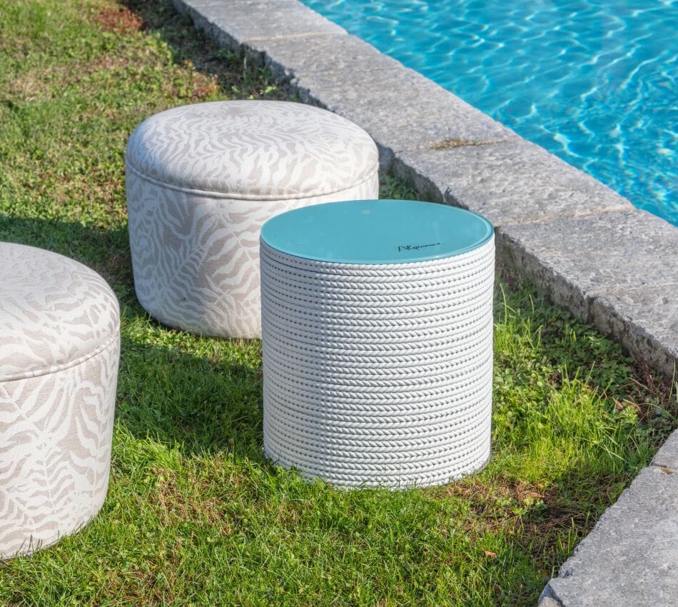 Журнальный столик из полиуретана и стекла Galbiati Outdoor Alpemare Collection ARCH-00114165 - Вид №3