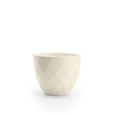 073043 Кашпо Nano матовое Ecru 15см Vondom Vases