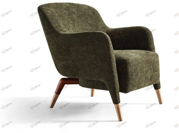 Molteni & C. Кресло из ткани с подлокотниками Heritage sun-id-1361133