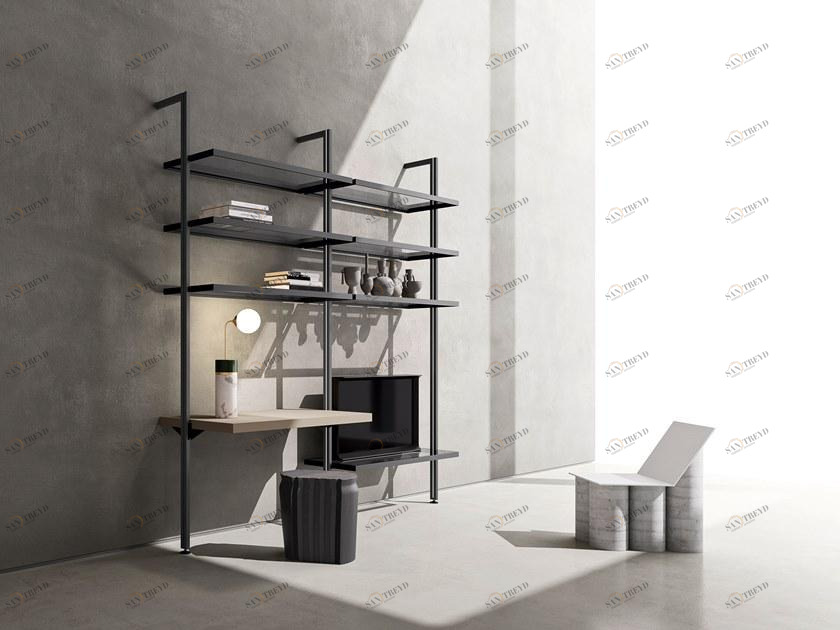 Zalf Модульный книжный шкаф с подсветкой Windy sun-id-1376157