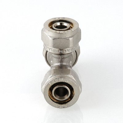 VTm.331.N.201620 Фитинг обжимной – тройник Valtec 20 х 16 х 20 мм  - Вид №2