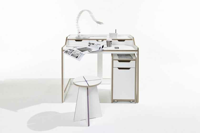 Müller Small Living Офисный комод из дерева на колесиках Plane sun-id-1483338 - Вид №5