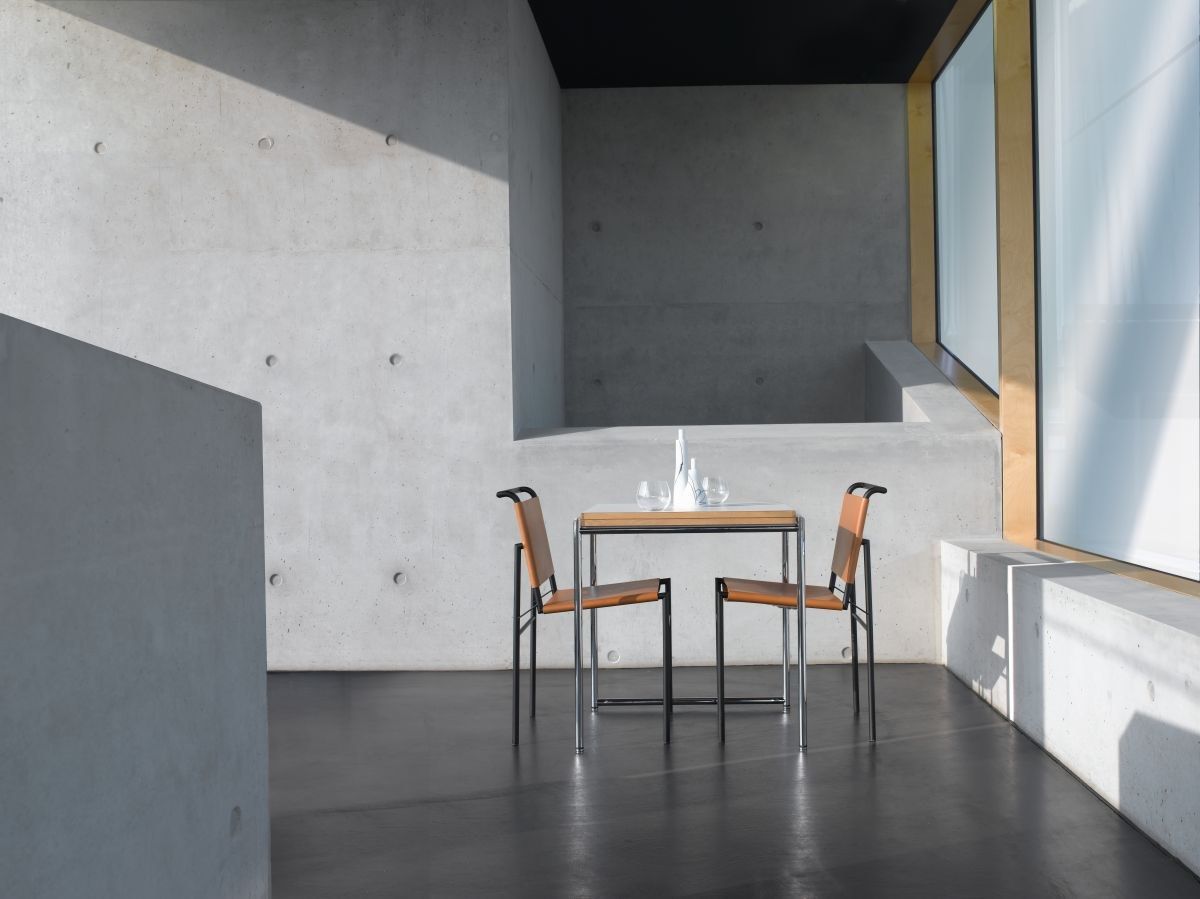 Стальной каркас кожаный стул Classicon Roquebrune ARCH-00064528 - Вид №12