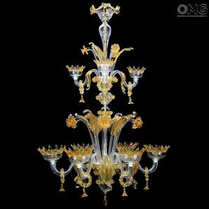 1089 ORIGINALMURANOGLASS Люстра Далия - Классик - муранское стекло OMG  см