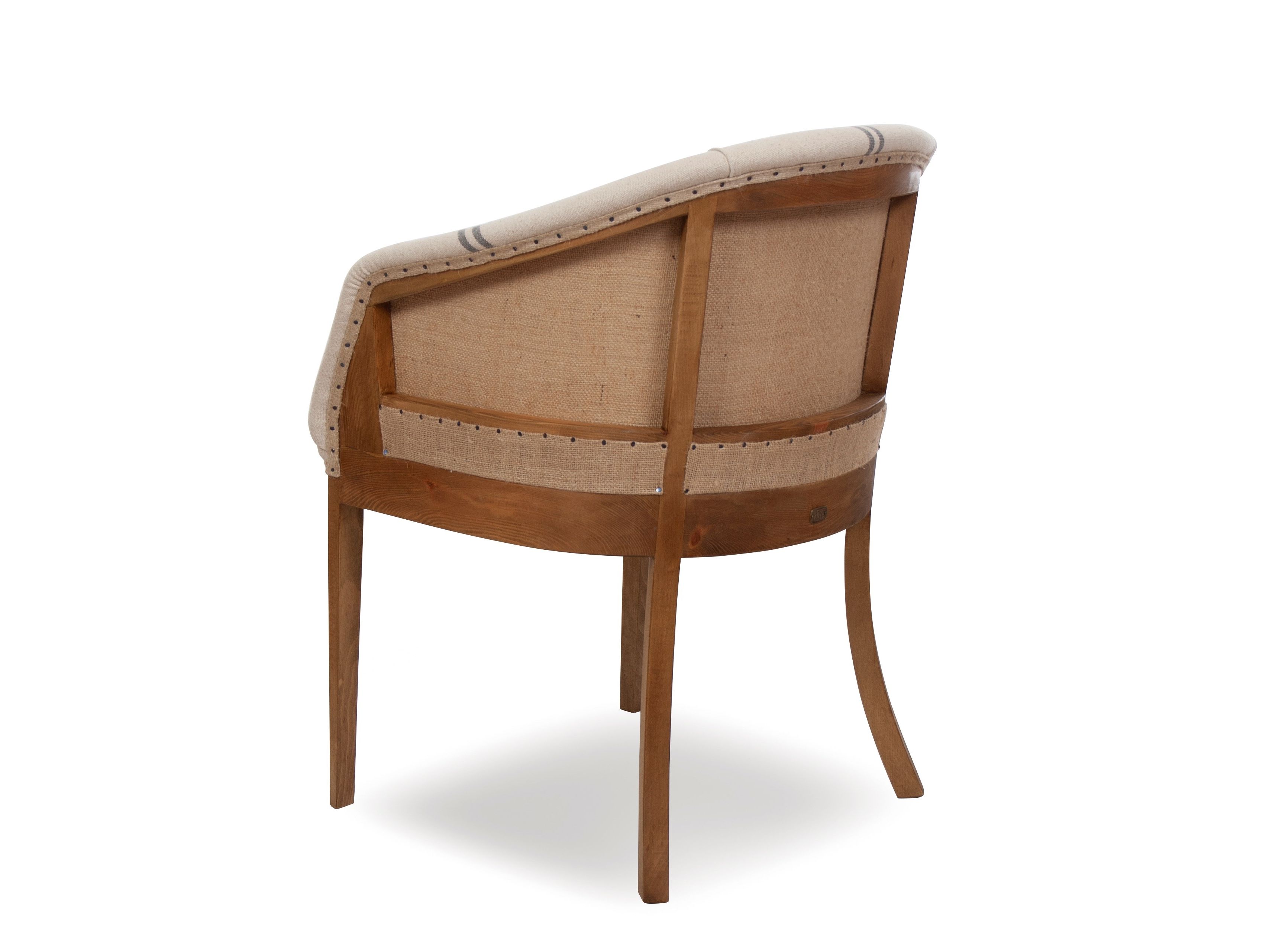 Мягкий джутовый стул с подлокотниками CREARTE COLLECTIONS Girona Essence ARCH-00060049 - Вид №11