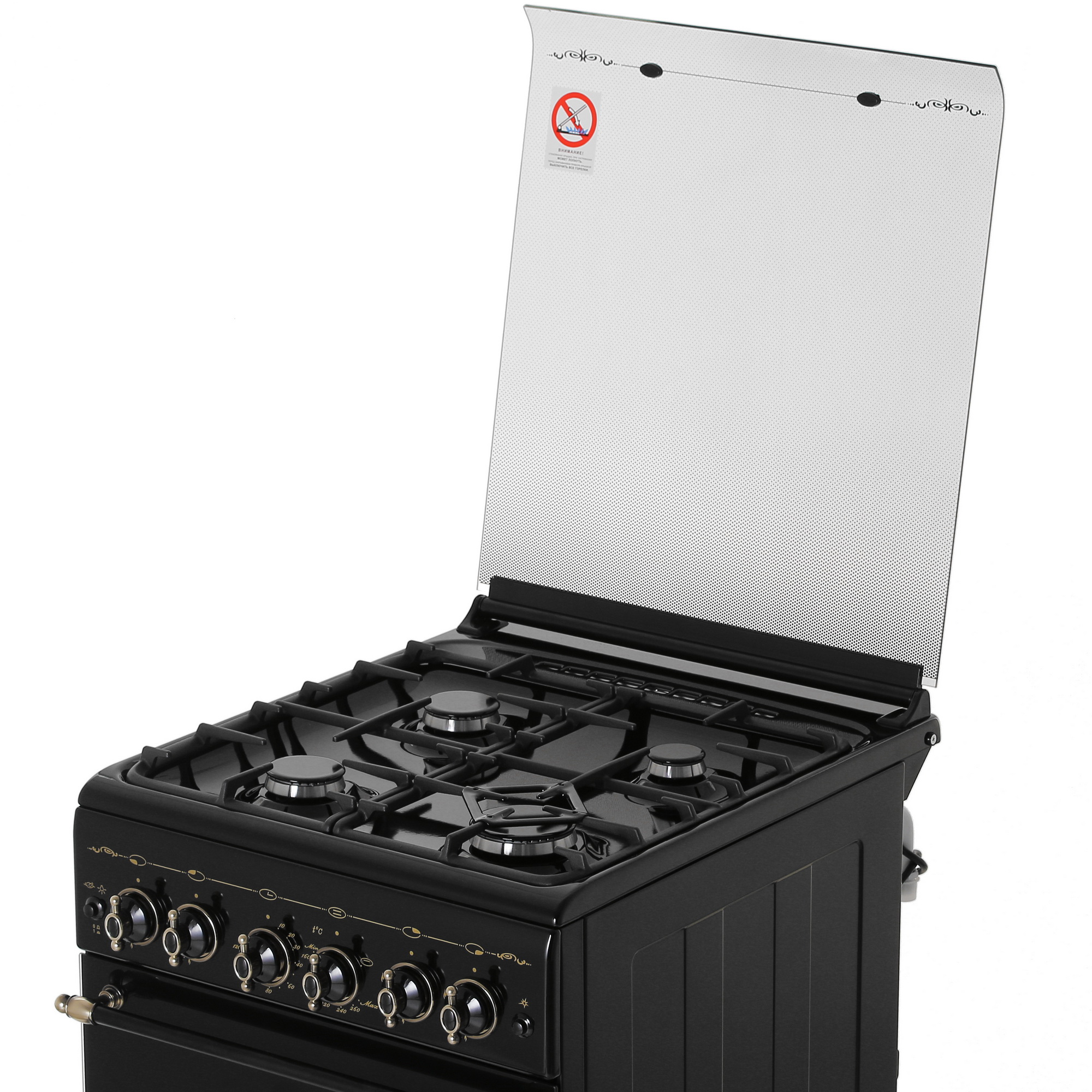 1266631 Газовая плита Gefest ПГ 5100-02 0183 черный STDN-0006802 - Вид №7