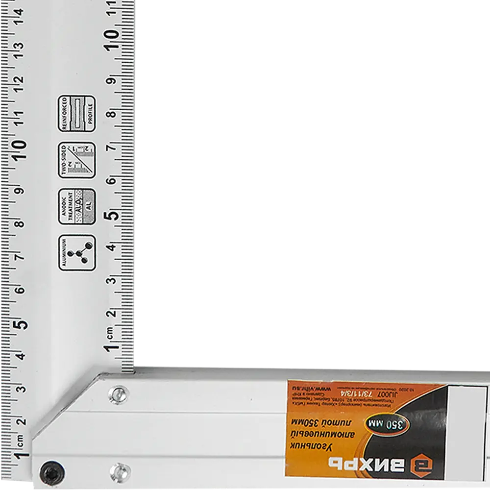 Угольник измерительный ВИХРЬ алюминиевый 35 см 85311841 STLM-0061239 - Вид №1