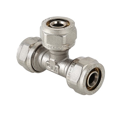 VTm.331.N.202020 Фитинг обжимной – тройник Valtec 20 мм 