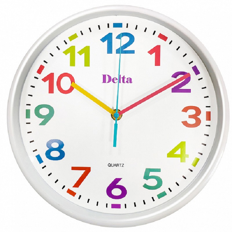 91061037 Часы настенные DT7-0015 25x25x4.2 см STLM-0463138 DELTA