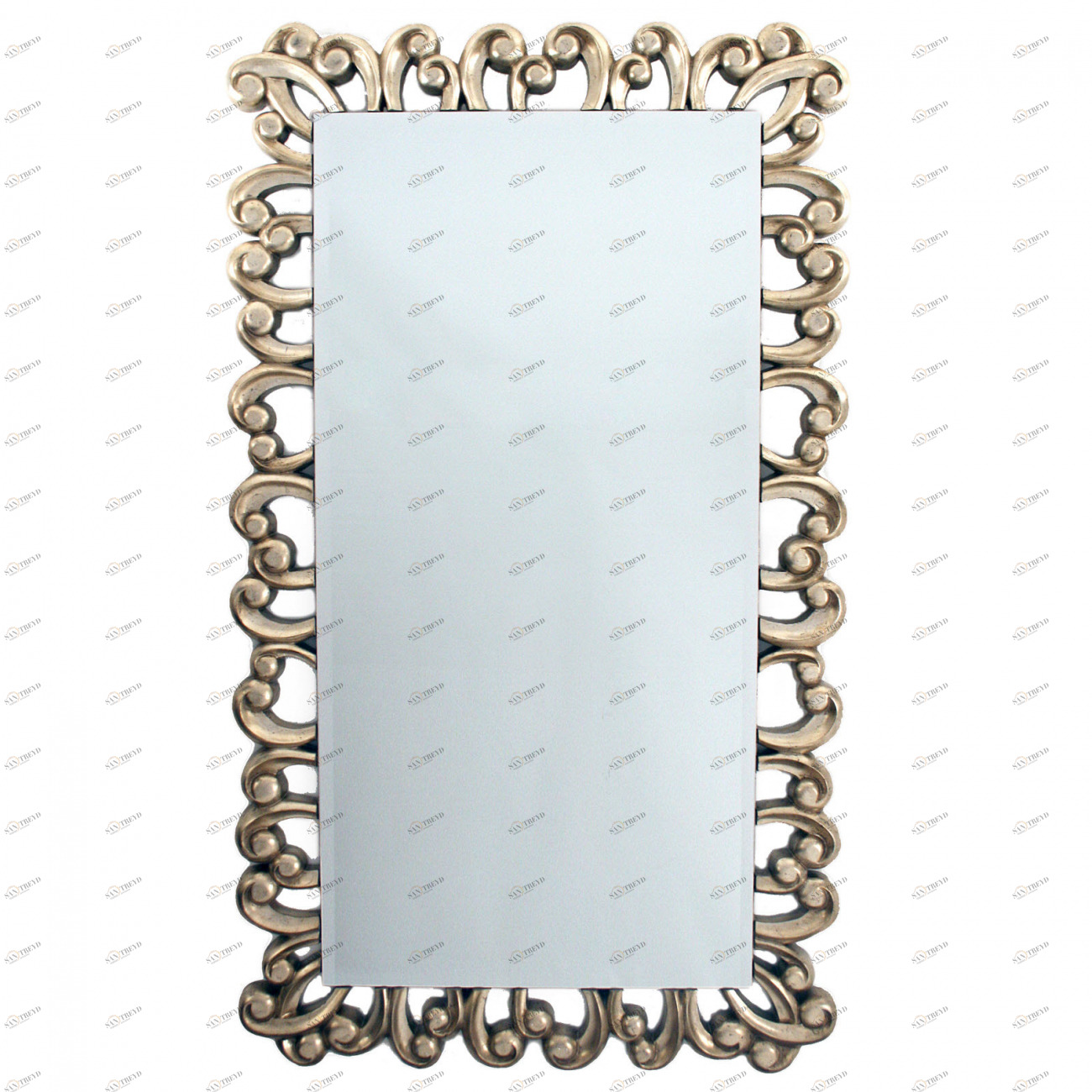 Зеркало прямоугольное настенное золото Daroca PUSHA ДИЗАЙНЕРСКИЕ 062541 Золото 