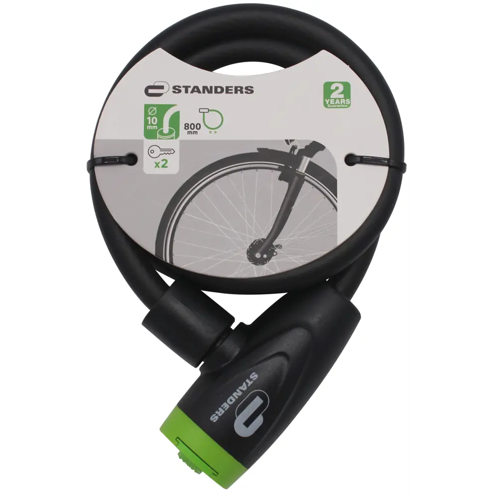 Велосипедный замок Standers с защитным покрытием, 10 мм 82247315 STLM-0023068 - Вид №2