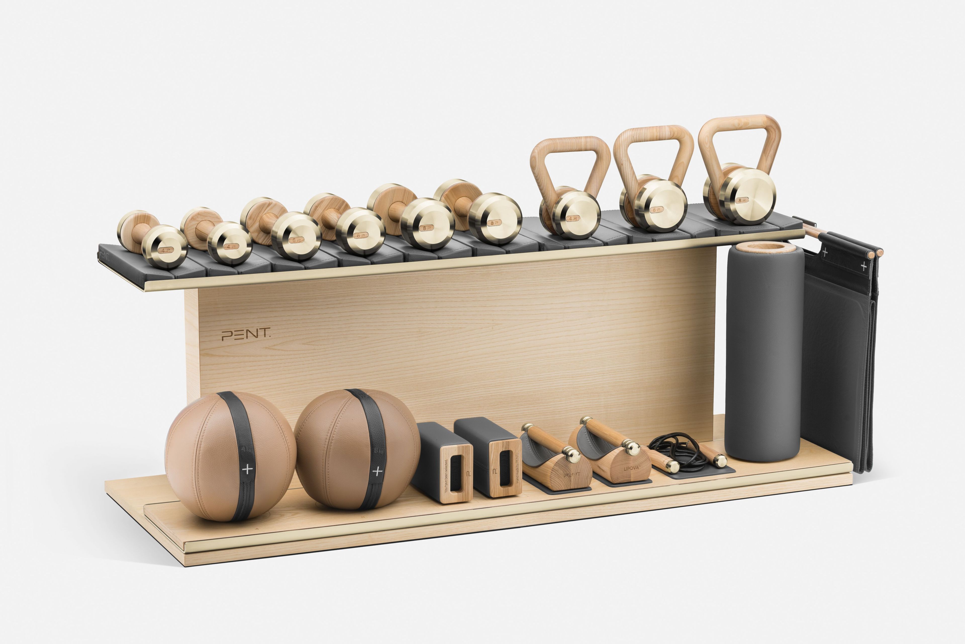 Оборудование для фитнеса из нержавеющей стали и дерева PENT ANA COMBO ARCH-00105027 - Вид №4