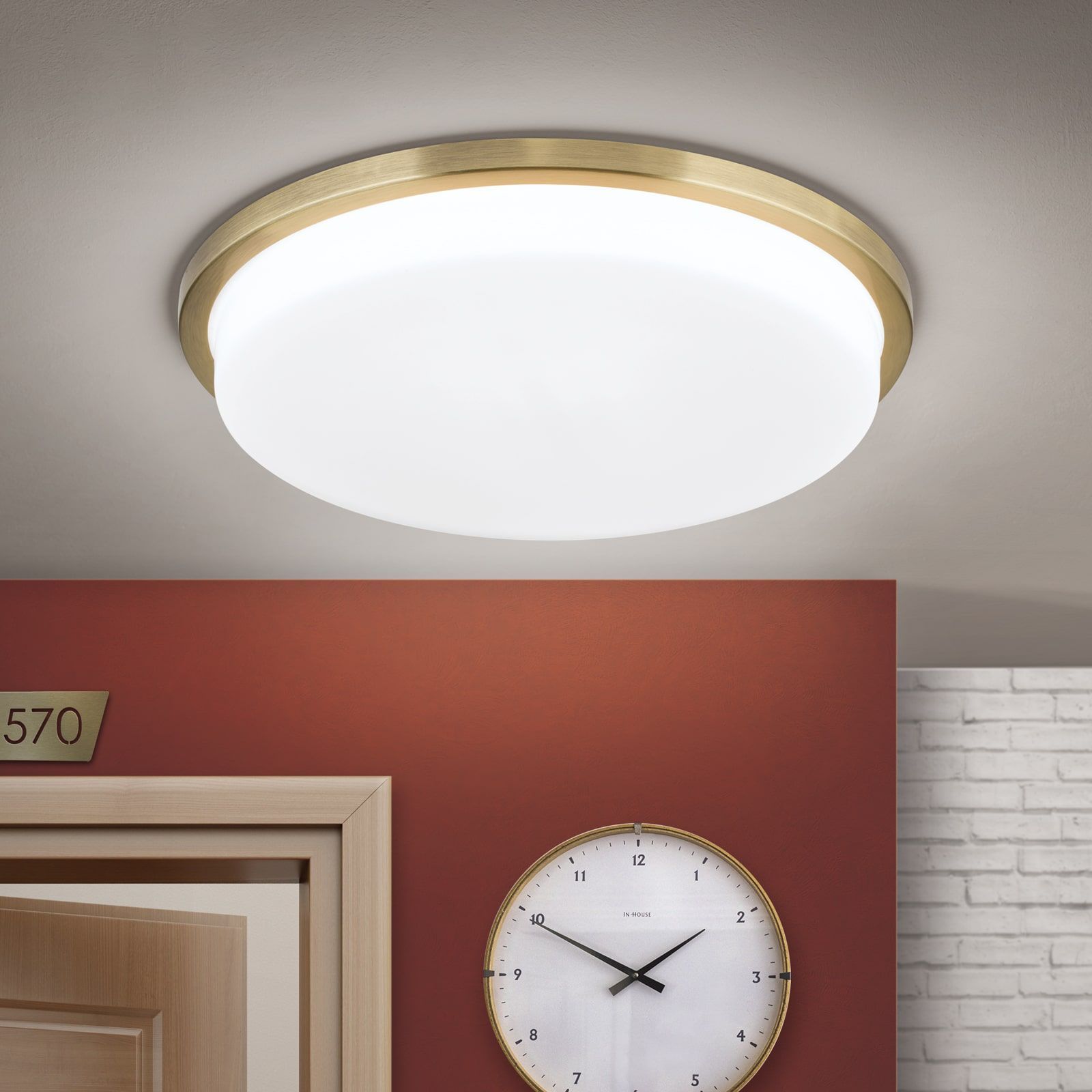 Стеклянный светодиодный потолочный светильник Orion Lerox ARCH-00076009 - Вид №98