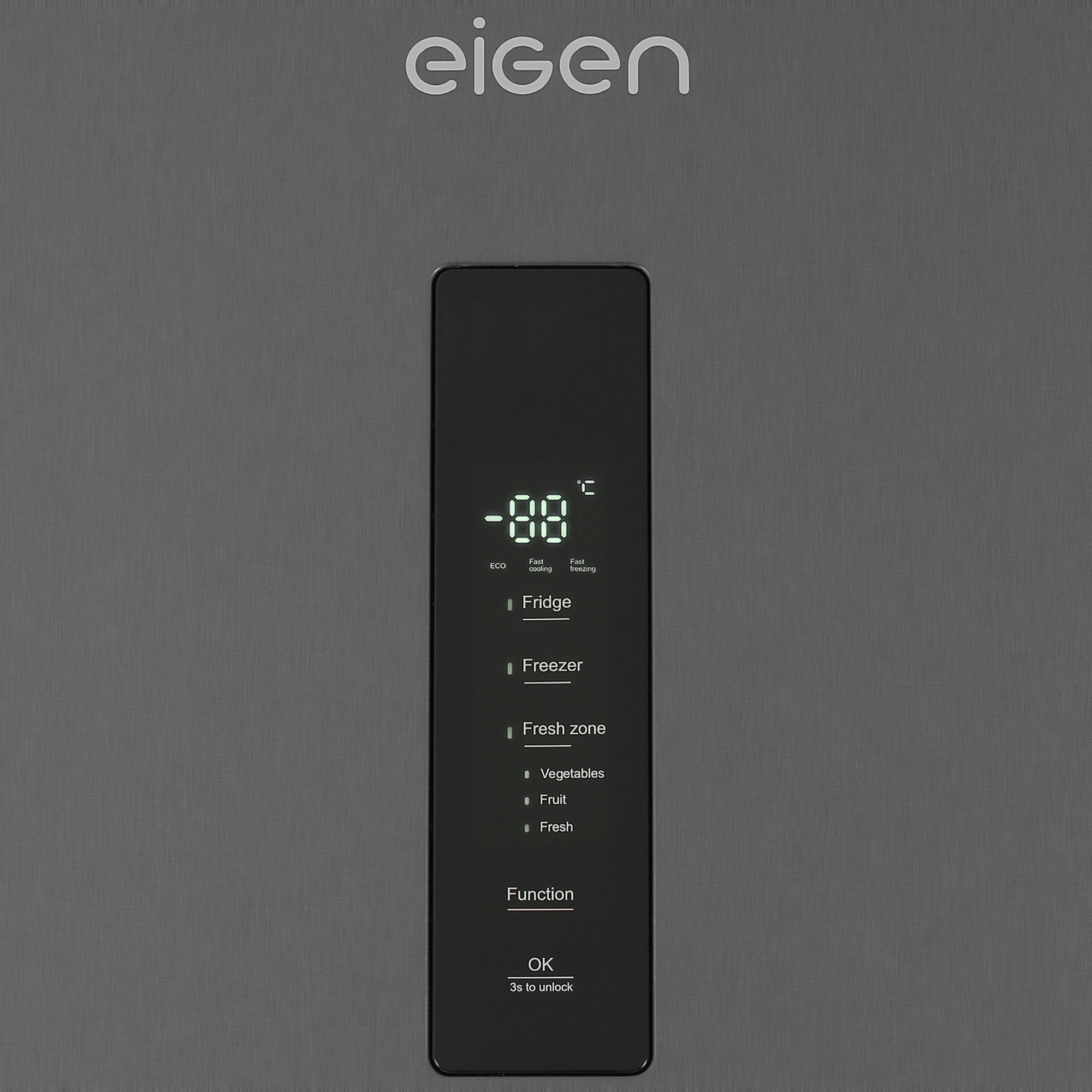 9088048 Холодильник с морозильником   Eigen Stark-RF22 серебристый STDN-0148126 - Вид №10