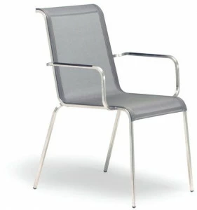 FISCHER MÖBEL Штабелируемый садовый стул с подлокотниками Modena