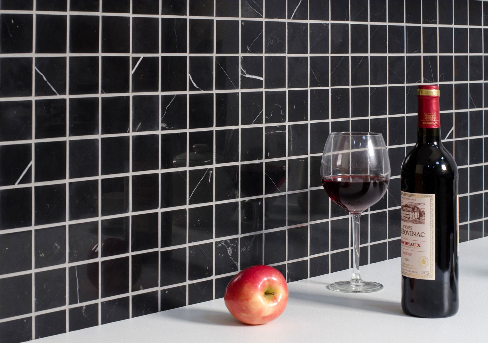 Мраморная мозаика Starmosaic Classic BLACK POLISHED – элегантность в каждом квадрате STP-ST107 INCOLOR - Вид №1