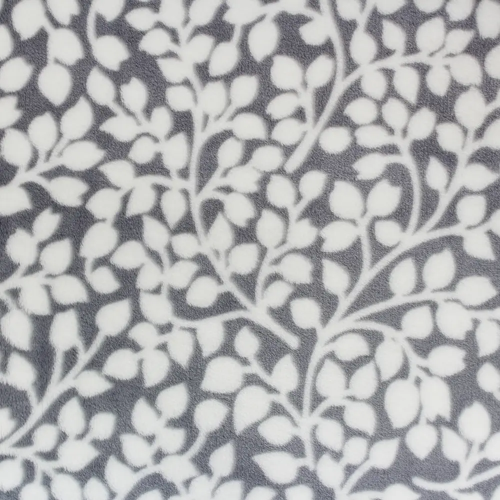 Плед «Гранада» 180x200 см фланель цвет серый BELEZZA STLM-2136699 - Вид №1