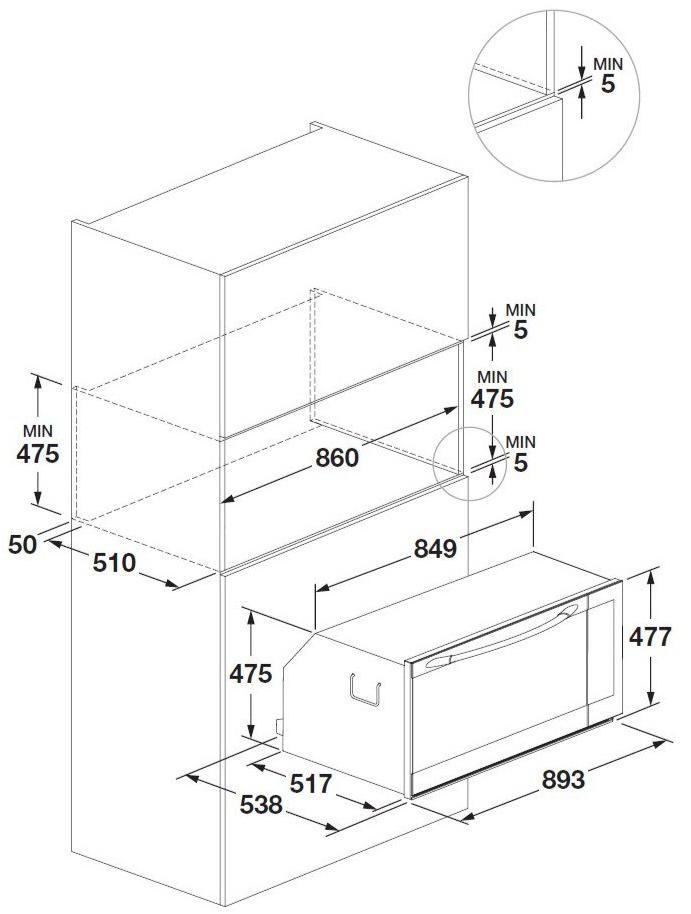 Fulgor Milano Многофункциональный духовой шкаф из нержавеющей стали с термовентиляцией и электронным управлением класса а  Fqo 9009 mt x  - Вид №1