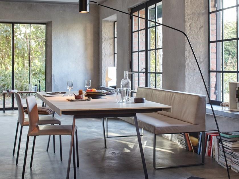 more Кожаная скамейка со спинкой sun-id-1393429 - Вид №5