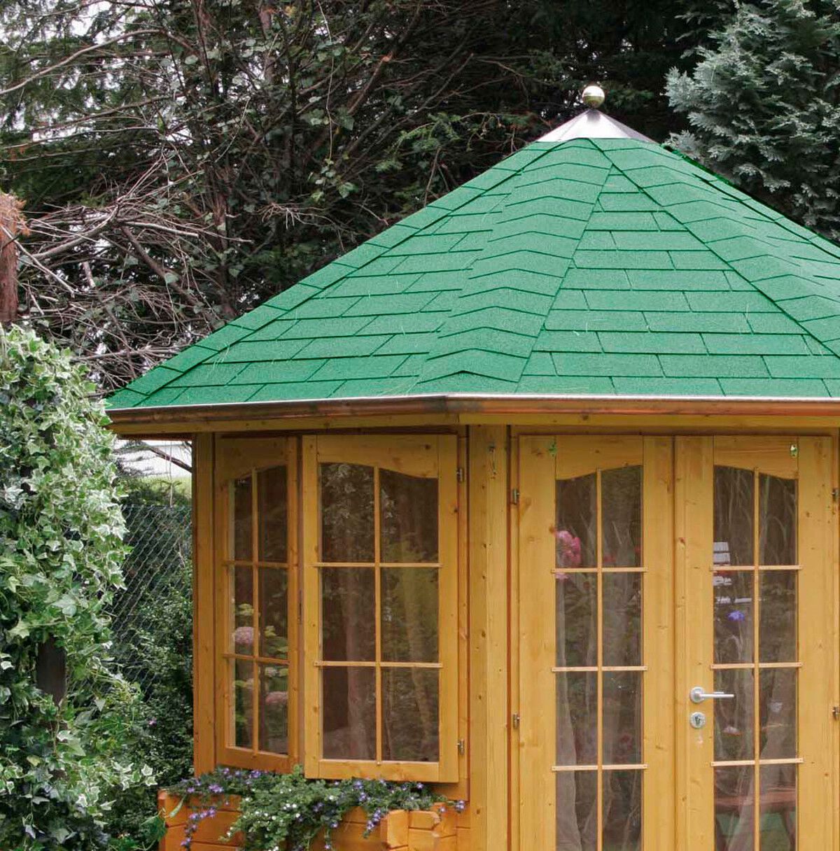 Канадская битумная черепица для легкой кровли ONDULINE ITALIA BARDOLINE ARCH-00049521 - Вид №2