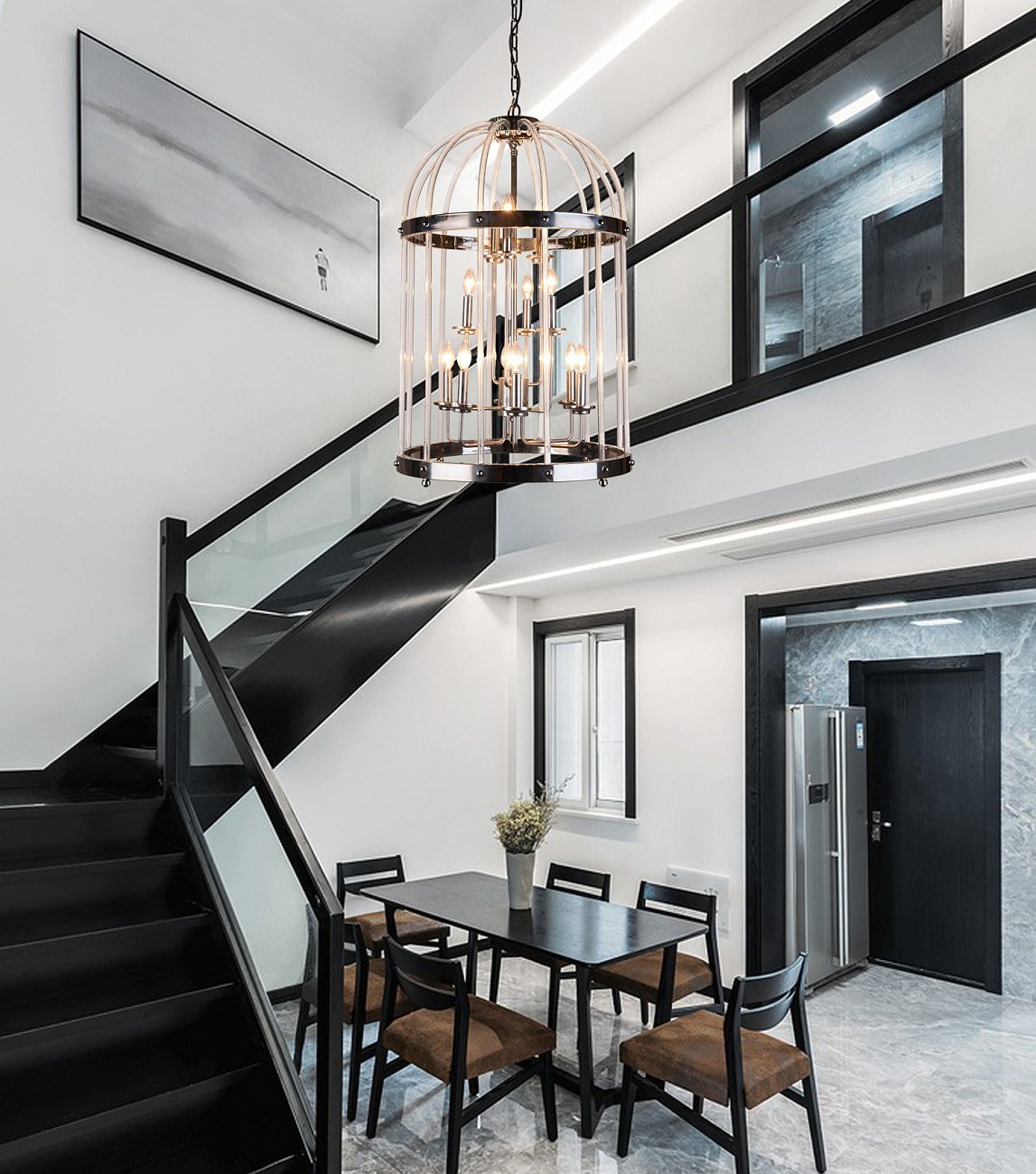 Подвесной светильник GP15145-S AS от Delight Collection GP15145-S AS DELIGHT COLLECTION ДИЗАЙНЕРСКИЕ 243768 Серебряный  - Вид №4