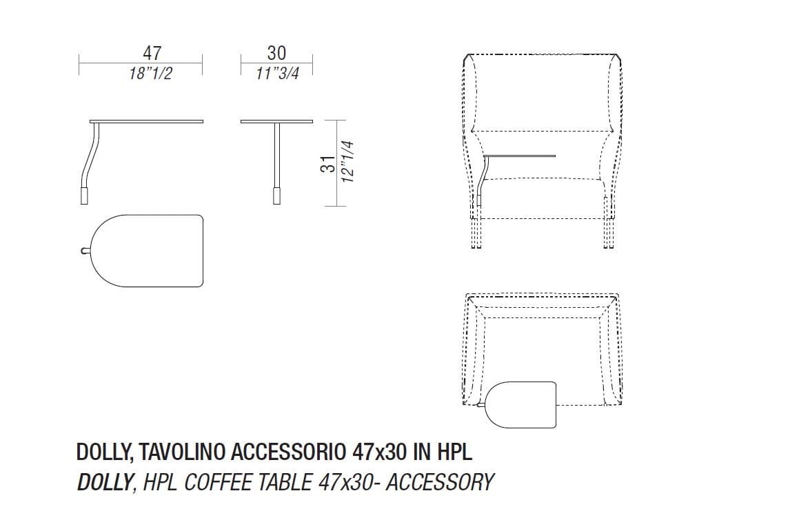 Тканевое кресло с высокой спинкой ESTEL GROUP Dolly ARCH-00064306 - Вид №10