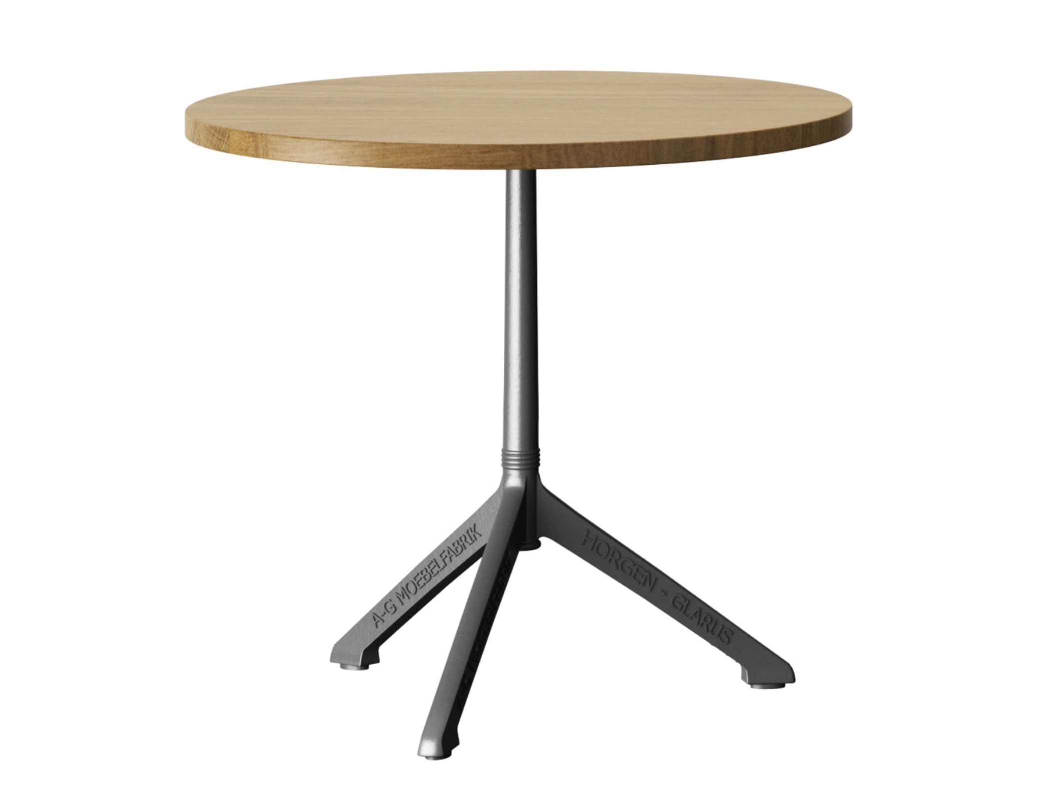 Круглый обеденный стол из массива дерева horgenglarus EPOC ARCH-00042574 - Вид №1