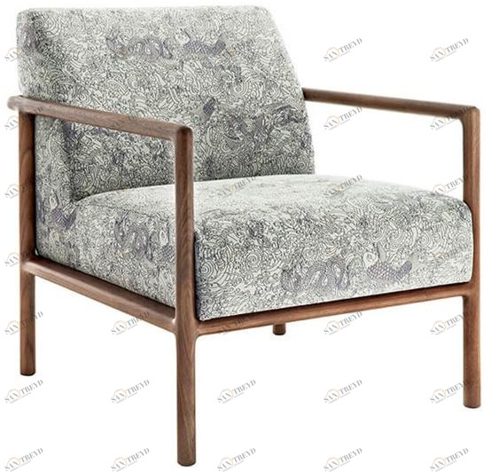 HC28 Cosmo Кресло из ткани с подлокотниками  No80 