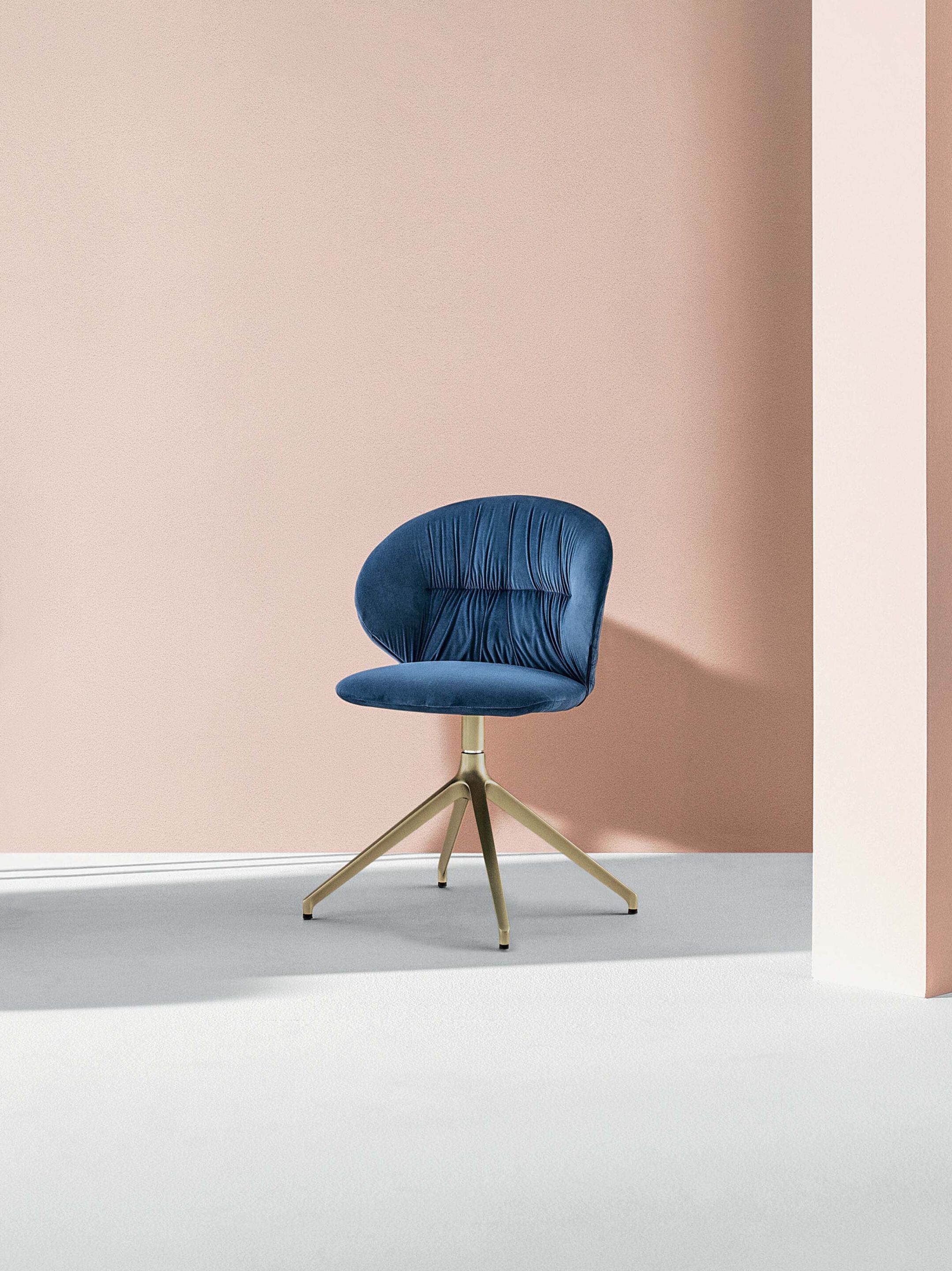 Кожаный стул Bontempi Casa DROP ARCH-00059610 - Вид №3