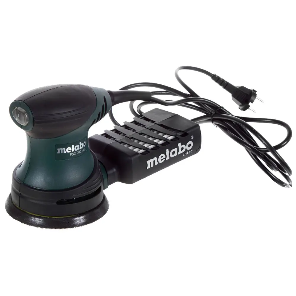 Эксцентриковая шлифмашина сетевая Metabo FSX 200 Intec 609225950, 240 Вт, 125 мм 13673175 STLM-2090233 
