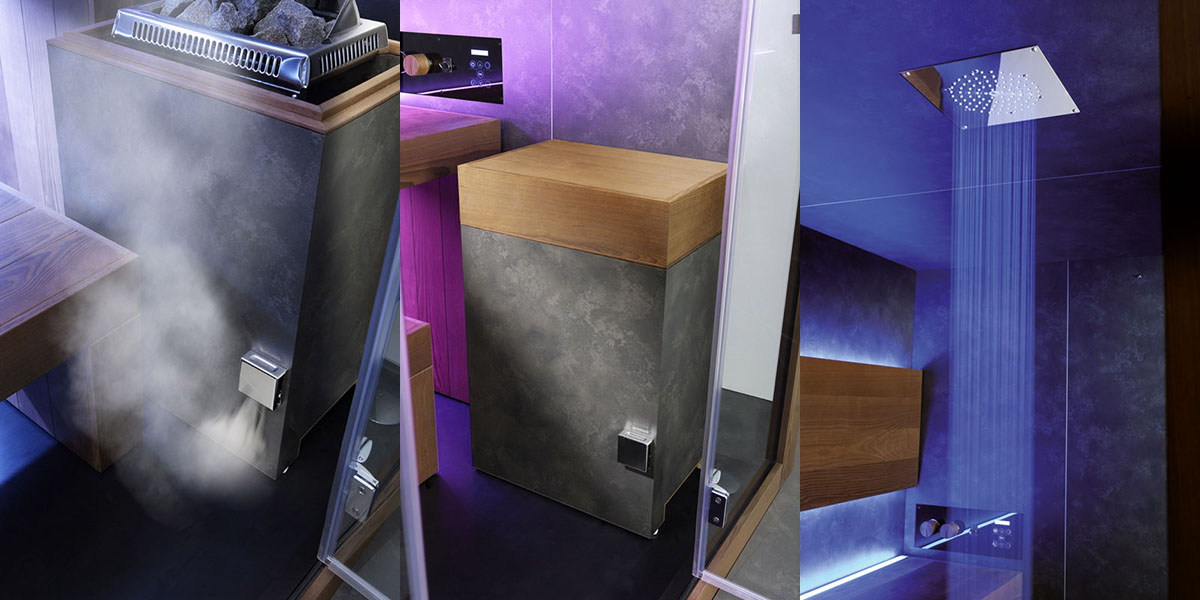 СПА: Хамам Сауна Душ WONDER 136X150 CM CARMENTA WA4 - Вид №2