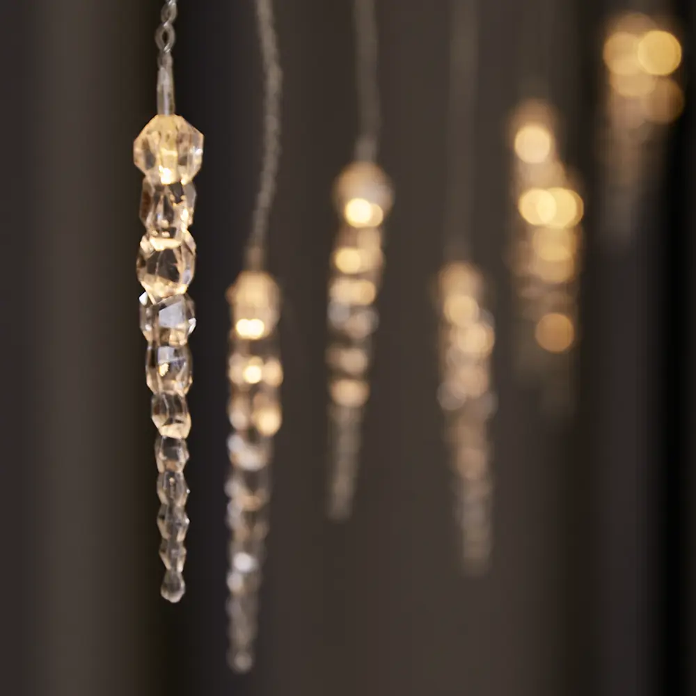 88943041 Электрогирлянда Сосульки 3 м холодный белый свет STLM-0955274 Santreyd  - Вид №9