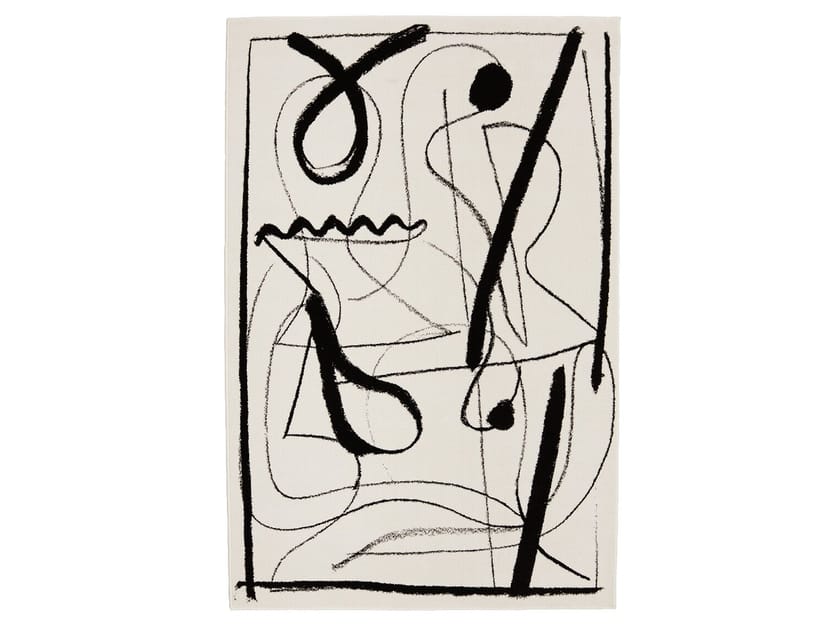 Прямоугольный полипропиленовый ковер на заказ DIZA TWO WOMEN (IVORY) ARCH-00153206